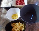 Foto del paso 1 de la receta: Pan de salame y queso con harina leudante🍞