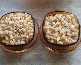 A picture of step 2 of Fried masala sago (sabudana).