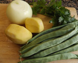 Foto del paso 1 de la receta: Sopa crema de judías verdes para congelar