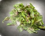 吻仔魚炒紅莧菜的食譜步驟2照片