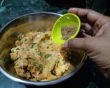 A picture of step 13 of Amritsari aloo kulcha.