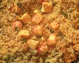 A picture of step 12 of Vegetable Pulao.