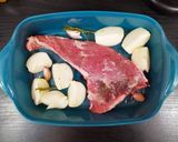 Foto del paso 2 de la receta: Tapa de asado al horno con papas bravas