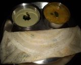 A picture of step 6 of Crispy Masala Dosa.