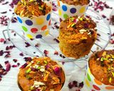 A picture of step 5 of Thandai CupCake Eggless.