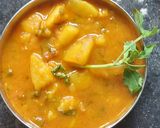 मेंथी आलू की सब्जी(methi aloo ki sabzi recipe in hindi) रेसिपी चरण 1 फोटो