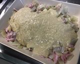 Une image de l'étape 11 de Gratin de blettes et panais au jambon blanc et emmental.