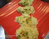 A picture of step 4 of Lauki Burfi.