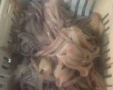 Une image de l'étape 1 de Calamars farci.