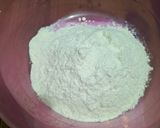 Foto langkah ke 1 dari resep Bakpao No Mixer Character Semangka.