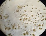 Une image de l'étape 3 de Recette des crêpes aux mille trous.