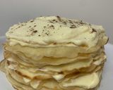 A picture of step 3 of Pancake Cake.