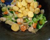 Foto langkah ke 3 dari resep Sapo tahu sutra / tofu.