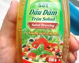 Hình bước làm 3 của món #eatclean - Salad rau mầm hoa quả thập cẩm