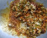 A picture of step 2 of Stuffed moong dal wrap.