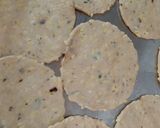 A picture of step 3 of Moong Dal Wheat Mathri.