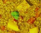 A picture of step 9 of Millet khichdi.