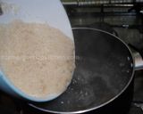 A picture of step 10 of Persian upside down rice (Tahchin-e Morgh).