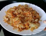 Фото кроку 2 до Блюдо 3 в 1! Заливной пирог с мясом и овощами.