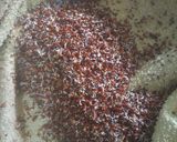 A picture of step 2 of Sprouted Ragi idli.
