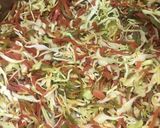 A picture of step 13 of Chicken vegetable roll.