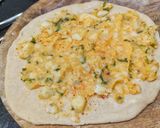 A picture of step 4 of Aloo Paratha.