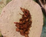 A picture of step 4 of Chicken wrap.
