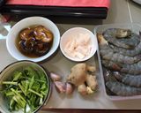 รูปขั้นตอนการทำที่ 1 ของ กุ้งอบวุ้นเส้น Air Fryer