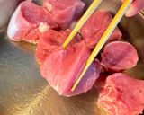 A picture of step 1 of Seared Pork Medallions in Creamy Mushroom Sauce from Tastypinch.