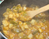 Foto del paso 4 de la receta: Papas con rajas y queso