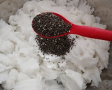 Foto langkah ke 3 dari resep Es Sirup Jelly Kelapa dengan Chia Seeds.