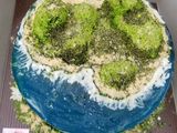 Ocean / islan cake