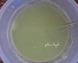 Foto langkah ke 2 dari resep Roti jala pandan.