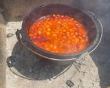 Paprikás krumpli lecsóval szabadtűzön holland sütőben/Dutch Ovenben recept fázis 3 fotója