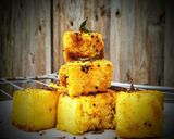 A picture of step 7 of Instant Dhokla.