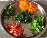 A picture of step 2 of Chickpeas and vegetables sandwich.