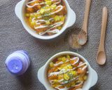 Gambar langkah 5 resipi Loaded Potato Bowl ala KFC.