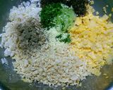 Hình bước làm 5 của món Chả Giò Bắp Chay
