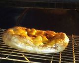 A picture of step 6 of paratha pizza homemade.