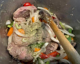 Foto del paso 6 de la receta: Posta rosada al jugo con champiñones