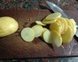 Foto del paso 1 de la receta: Papas al horno con panceta