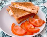 รูปขั้นตอนการทำที่ 4 ของ Sandwich Cheese Egg
