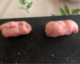 Sajttal-sonkával töltött karaj recept fázis 4 fotója