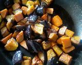 Foto del paso 4 de la receta: Calabaza🎃 y berenjenas🍆 doradas🤔😋😊