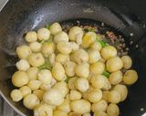 A picture of step 3 of Vrat Ka Swad: Potatoes with Fries & Shots.