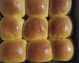 Foto langkah ke 6 dari resep Pumpkin Bread Chocolate Filling (Roti Labu Kuning isi coklat).