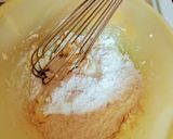 A picture of step 2 of Gulab jamun stuffed strawberry lassi panna cotta.