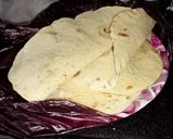صورة لخطوة 4 من وصفة خبز تورتيلا (طاكوس)