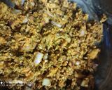 A picture of step 2 of Sprouted Green Gram Pakoda.