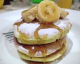 Foto langkah ke 5 dari resep Suffle Pancake Pandan.
